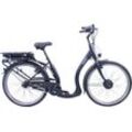 HAWK Bikes E-Bike HAWK eCity Comfort, 7 Gang Shimano Nexus 7-Gang Schaltwerk, Nabenschaltung, Frontmotor, 468 Wh Akku, Pedelec, Elektrofahrrad für Damen u. Herren, Cityrad, schwarz