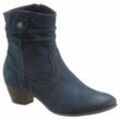 Große Größen: s.Oliver Cowboy Stiefelette, marine, Gr.40