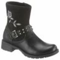 Große Größen: Stiefelette, schwarz, Gr.40