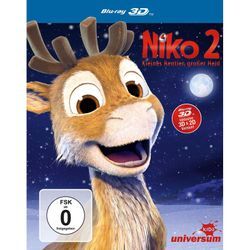 Niko 2: Kleines Rentier, grosser Held - 3D-Version (Blu-ray)