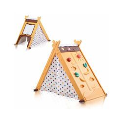 Baby Vivo 4in1 Kletterdreieck / Spielzelt multifunktional für Kinder - Klappbar