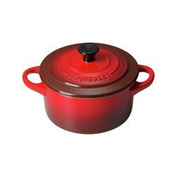 LE CREUSET Mini Cocotte Kirschrot