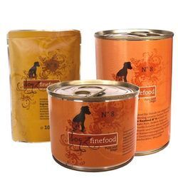 dogz finefood No. 8 Pute & Ziege 6x200g