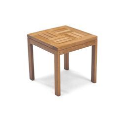 Beistelltisch Squareside 45x45 cm / 45 c m hoch Teakholz/natur SonnenPartner