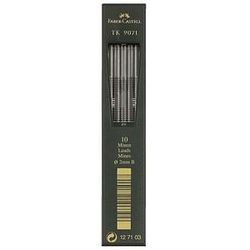 FABER-CASTELL TK 9071 Fallminen-Bleistiftminen schwarz 3B 2,0 mm, 10 St.