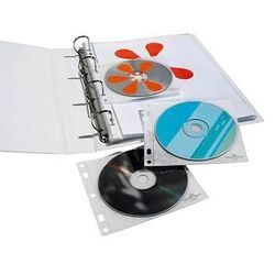 DURABLE 1er CD-/DVD-Hüllen Cover FILE abheftbar transparent, 10 St.