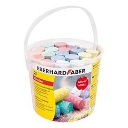 EBERHARD FABER Straßenmalkreide Glitzer farbsortiert 20 St.