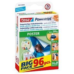 tesa Powerstrips POSTER Klebestreifen für max. 200,0 g 1,5 x 4,5 cm, 96 St.