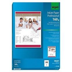 SIGEL Fotopapier IP286 DIN A4 matt 160 g/qm 100 Blatt