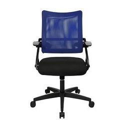 Topstar Bürostuhl New S'move, DS100A T208 Stoff blau, Gestell schwarz