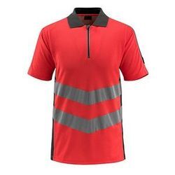 MASCOT® unisex Warnschutz Shirt Murton rot, dunkelanthrazit Größe L