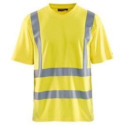 BLAKLÄDER® unisex Warnschutz Shirt 3380 gelb Größe 2XL