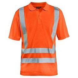 BLAKLÄDER® unisex Warnschutz Shirt 3391 orange Größe 2XL