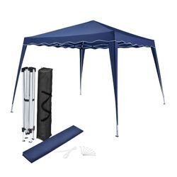 Juskys Faltpavillon Vivara 3x3 m mit Tasche – UV50+ Sonnenschutz Pavillon höhenverstellbar& faltbar