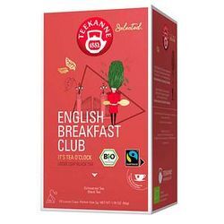 TEEKANNE Bio Luxury Cup English Breakfast Club Bio-Tee 25 Portionen