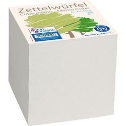 KÖNIG & EBHARDT Recycling Notizzettel geleimt grau 8,5 x 8,5 cm, ca. 650 Blatt, 1 Pack