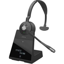 Jabra Engage 75 Mono Telefon On Ear Headset Bluetooth®, DECT Mono Schwarz Noise Cancelling Mikrofon-Stummschaltung