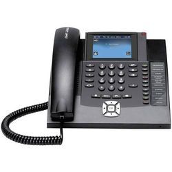 Auerswald COMfortel 1400 Systemtelefon, ISDN Freisprechen Touch-Farbdisplay Schwarz