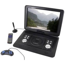 soundmaster PDB1600SW Tragbarer DVD-Player 39.1 cm 15.4 Zoll EEK: D (A - G) Akkubetrieb, inkl. DVB-T Antenne, mit integriertem DVD Player Schwarz