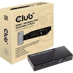 club3D CSv-1370 4 Port HDMI-Switch 4096 x 2160 Pixel