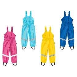 Playshoes Kleinkinder Regenlatzhose mit Reflektoren