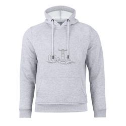 Cotton Prime® Kapuzensweatshirt Leuchtturm - Moin