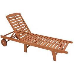 Garden Pleasure Sonnenliege Palm Springs braun Holz