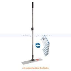 Sprintus Magic Click 40 cm Mop-Set Wischset mit Aufrecht-Funktion des Stieles