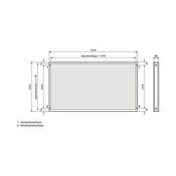 Vaillant auroTHERM VFK 145/3 H Solar-Flachkollektor 0010038516