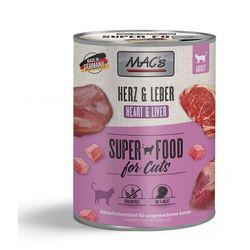 MAC's Cat Fleischmenü Herz und Leber 6x800g