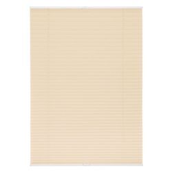 Lichtblick Plissee Klemmfix, ohne Bohren, verspannt - Creme, 90 cm x 130 cm (B x L)