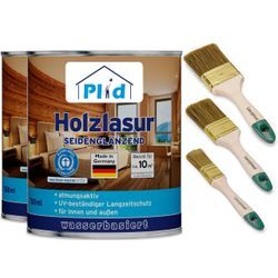 Premium Holzlasur Holzschutzlasur Holzschutz Lasurpinsel Teak