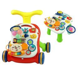 2in1 Baby Laufwagen Rolli und Multifunktion Spieltisch