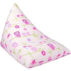 Ready Steady Bed - Pyramide Sitzsack Stuhl für Kinder spielen, bequem und langlebig hohen Rücken Sitzsack für Spielzimmer, weiche Polycotton Kinder