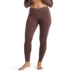 Icebreaker Merino 200 Oasis Thermo-Leggings - Frau - Mink - Größe S