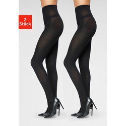 VIVANCE Feinstrumpfhose schwarz Gr. S (32/34) für Damen. Elastisch