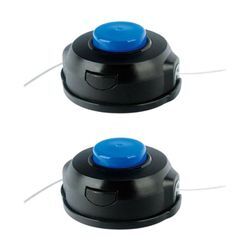 2x Rasentrimmer Motorsense Trimmerkopf für Husqvarna 225LD 225R 225RJ 226R 232L 232R 233RJ 235RJx 240 240L ersetzt T35 578446301 581925101 537185405