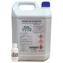 Global Network - packung 5KG polyester resin + katalysator 100GRS 11989637