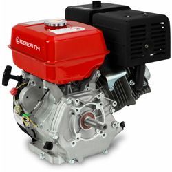 Eberth - 13 ps 9,56 kW Benzinmotor Standmotor Kartmotor Antriebsmotor mit 25,4 mm ø Welle mit ag, Ölmangelsicherung, 4-Takt, 1 Zylinder