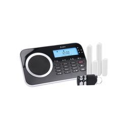 OLYMPIA Protect 9730 drahtlose GSM Alarmanlagen-Set, Schwarz