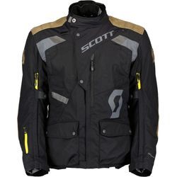 Scott Dualraid Dryo, Textiljacke wasserdicht Schwarz/Grau/Braun 4XL male