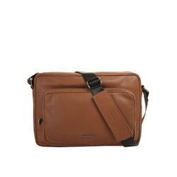 Head Messenger Damen Leder, cognac