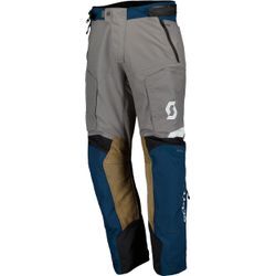 Scott Dualraid Dryo, Textilhose wasserdicht Dunkelblau/Grau/Braun XL male