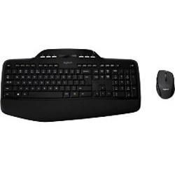 Logitech Tastatur-Maus-Set Kabellos Desktop MK710 QWERTY US