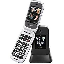 Olympia Janus 6,1 cm (2,4 Zoll) minisim Mobiltelefon Mobiltelefon Schwarz