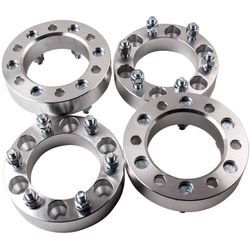 BFO - 4 PCs of 4x4 Wheel Spacer 6 Studs 6x5.5 inch / 6x139.7mm pcd 38mm Thickness IFT4x 38mm Spurverbreiterung 6x139.7 M12x1.5 für Toyota 4Runner