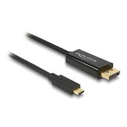 DeLOCK USB C/High Speed HDMI Kabel 4K 60 Hz 1,0 m schwarz, 1 St.