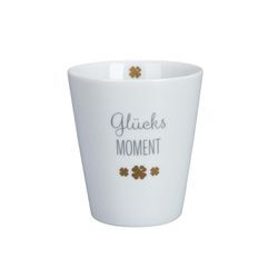 Krasilnikoff Happy Mug Becher Glücksmoment, 330 ml