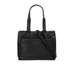 X-Zone Shopper Damen Leder, schwarz