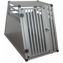 Hundetransportbox Hundebox Autotransportbox Reisebox Alu Transportbox 75x55x62cm